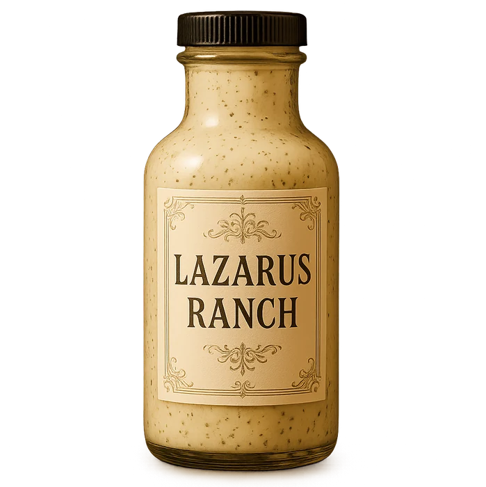 Lazarus Ranch bottle