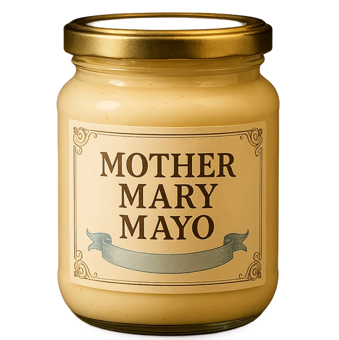 Mother Mary Mayo bottle