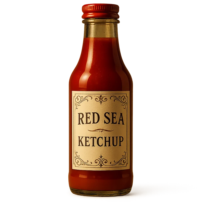 Red Sea Ketchup bottle